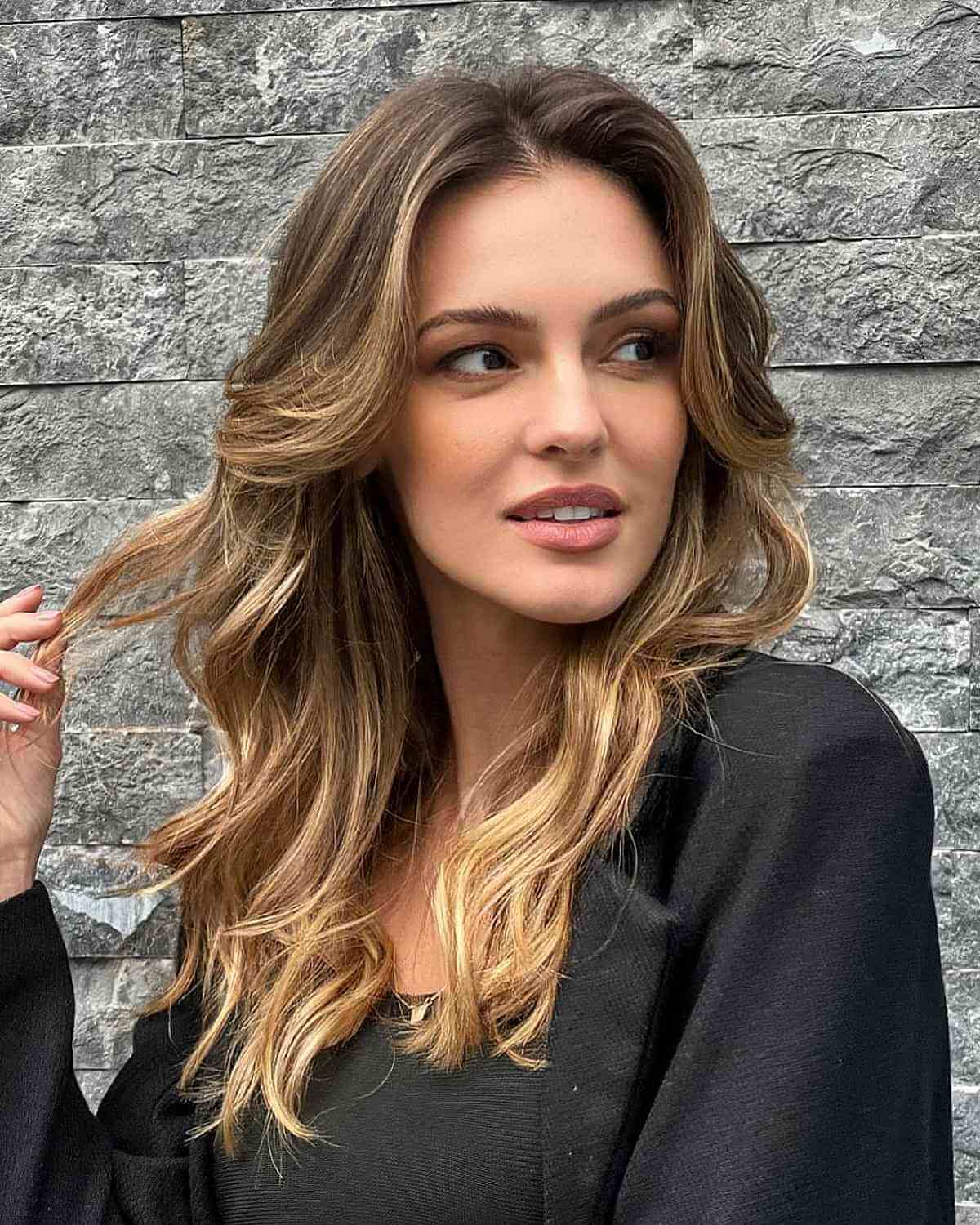 trendiest front layered haircuts for long